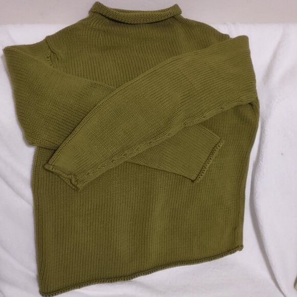 J Crew cotton roll neck sweater sz S (Men's XS) - Picture 1 of 3